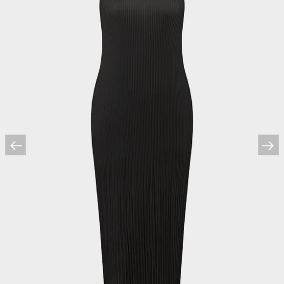 New tags black Aritzia strapless dress - Picture 4 of 7